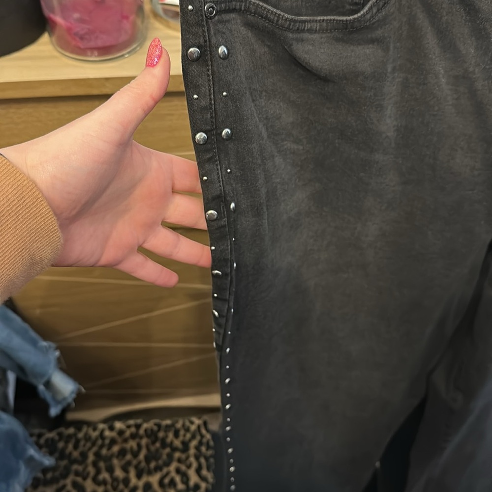 NYDJ studded skinny jeans - Picture 4 of 10